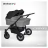 Riko Basic Saxo 04 Onyx Коляска для двойняшек 2in1 Riko Basic Saxo 04 Onyx Коляска для двойняшек 2in1