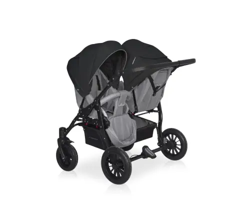 Riko Basic Saxo 05 Grey Fox Dvīņu rati 2in1