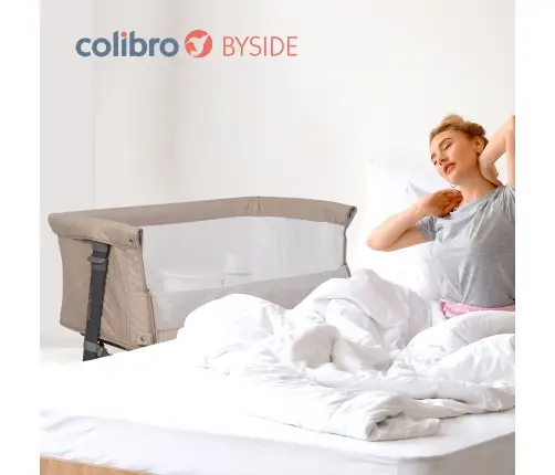 Bērnu šūpulis Colibro Byside Taupe