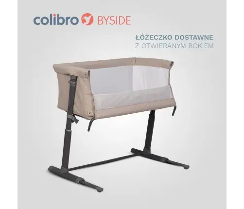 Bērnu šūpulis Colibro Byside Taupe