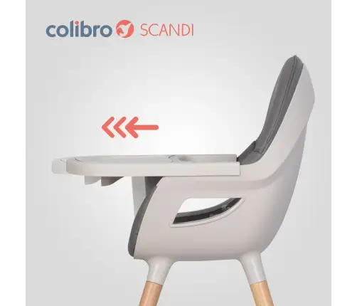 Krzesło do karmienia Colibro Scandi Onyx