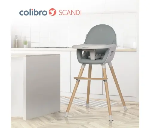 Krzesło do karmienia Colibro Scandi Agava