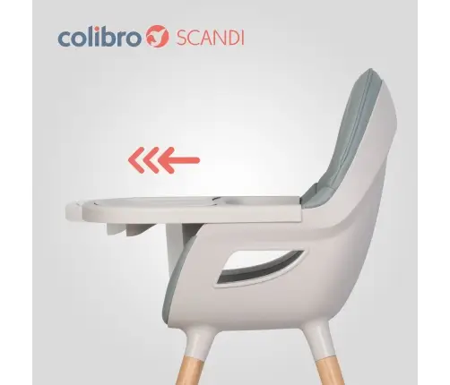 Krzesło do karmienia Colibro Scandi Agava