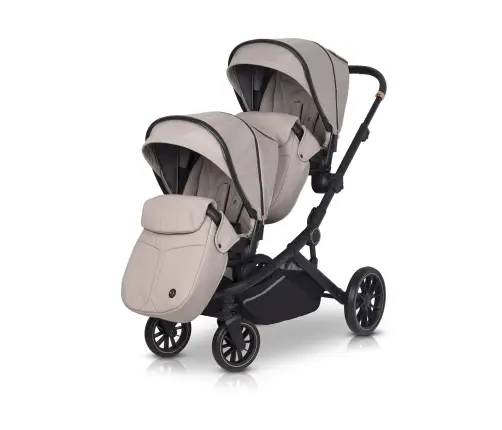 Cavoe Avec Taupe Коляска для двойняшек