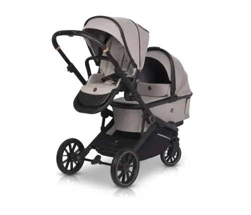 Cavoe Avec Taupe Коляска для двойняшек