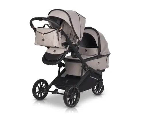 Cavoe Avec Taupe Коляска для двойняшек