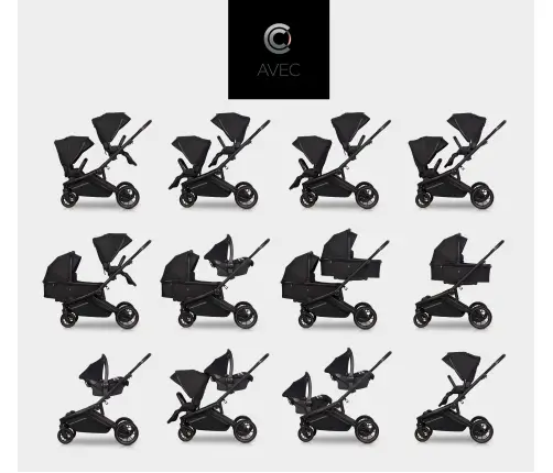 Cavoe Avec Meteorite Käru kaksikutele