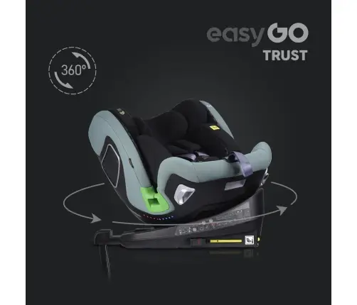 EasyGo Trust Agava Beebi- ja lapse turvatool 0–36 kg