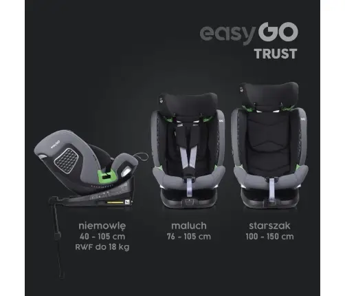 EasyGo Trust Pearl Детское автокресло 0-36 кг