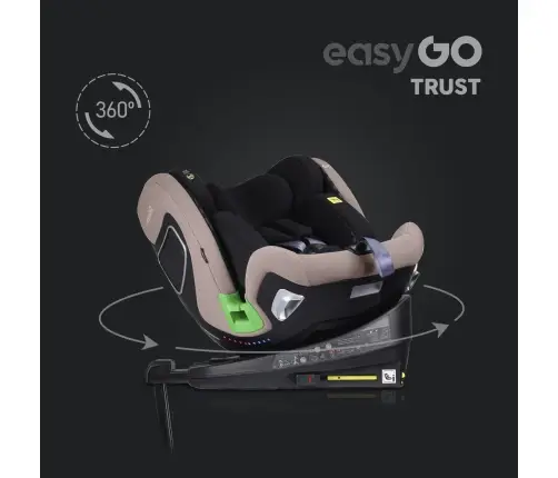 EasyGo Trust Taupe Bērnu autosēdeklis 0-36 kg
