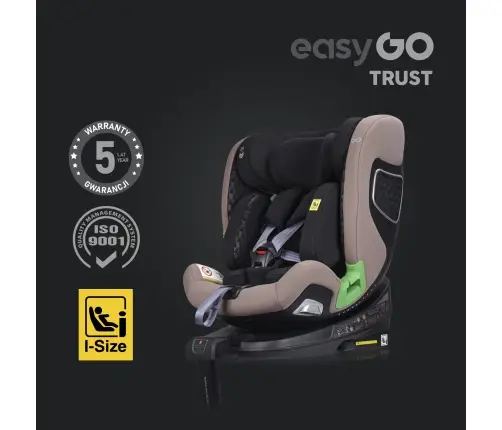 EasyGo Trust Taupe Bērnu autosēdeklis 0-36 kg