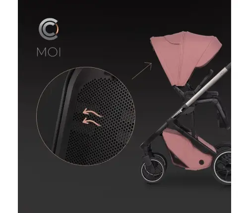 Cavoe Moi Desert Rose Bērnu rati 2in1