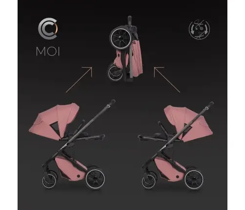 Cavoe Moi Desert Rose Bērnu rati 2in1