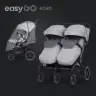 EasyGo Echo Cloudy Gray Коляска для двойняшек