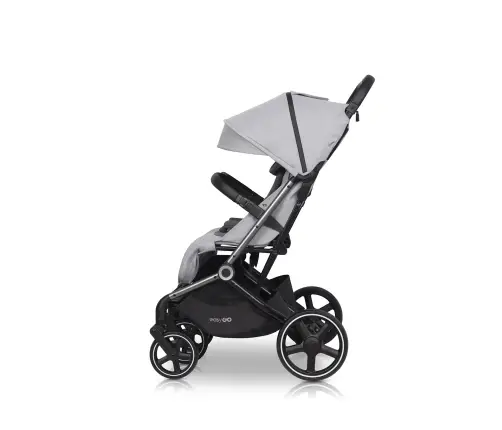 EasyGo Echo Cloudy Gray Коляска для двойняшек