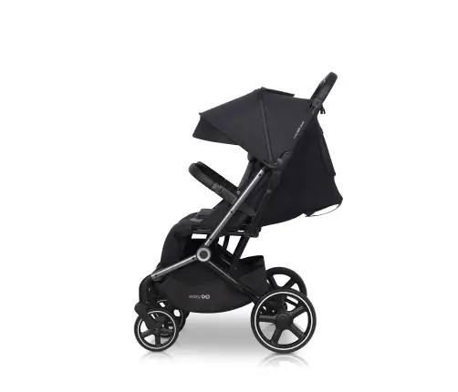 EasyGo Echo Ebony Black Dvivietė vežimėlis