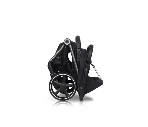 EasyGo Echo Ebony Black Dvivietė vežimėlis