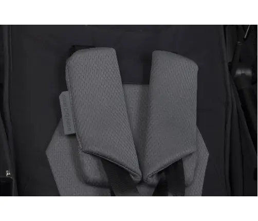 EasyGo Echo Ebony Black Dvivietė vežimėlis