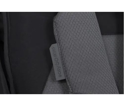 EasyGo Echo Ebony Black Dvivietė vežimėlis