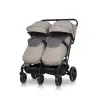 EasyGo Echo Savana Beige Коляска для двойняшек EasyGo Echo Savana Beige Коляска для двойняшек