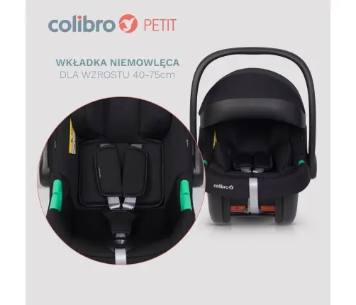 Colibro Petit Onyx Bērnu autosēdeklis 0-13 kg