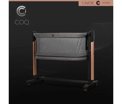Elektryczna kołyska łóżeczko 4w1 Cavoe COQ Meteorite