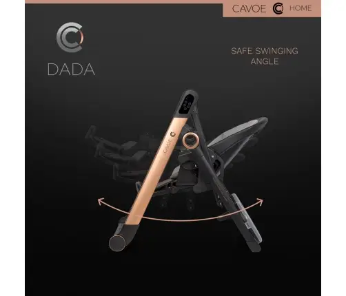 Elektryczna huśtawka krzesełko do karmienia Cavoe Dada Meteorite