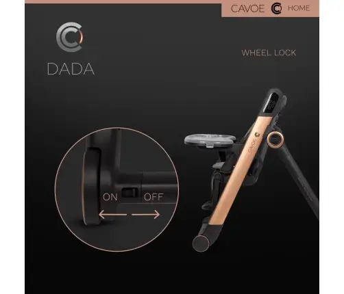 Elektryczna huśtawka krzesełko do karmienia Cavoe Dada Meteorite