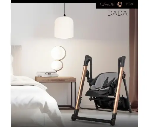 Elektryczna huśtawka krzesełko do karmienia Cavoe Dada Meteorite