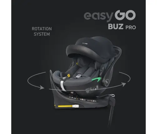 EasyGo Buz Pro Granito Bērnu autosēdeklis 0-13 kg