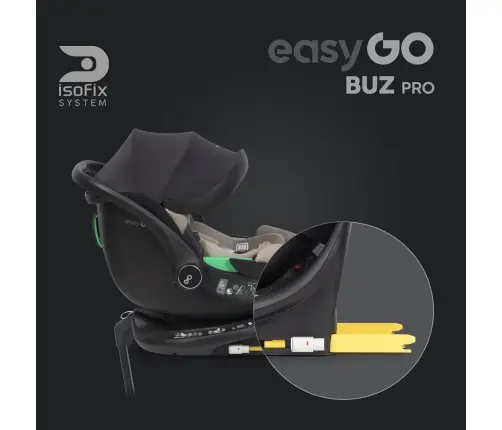 EasyGo Buz Pro Taupe Bērnu autosēdeklis 0-13 kg