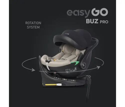 EasyGo Buz Pro Taupe Bērnu autosēdeklis 0-13 kg
