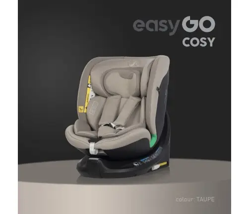 EasyGo Cosy Taupe Детское автокресло 0-36 кг EasyGo Cosy Taupe Детское автокресло 0-36 кг