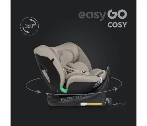 EasyGo Cosy Taupe Детское автокресло 0-36 кг EasyGo Cosy Taupe Детское автокресло 0-36 кг