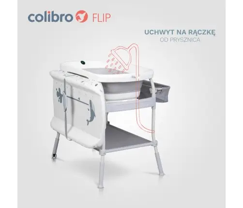 Wanienka dziecięca z przewijakiem Colibro Flip