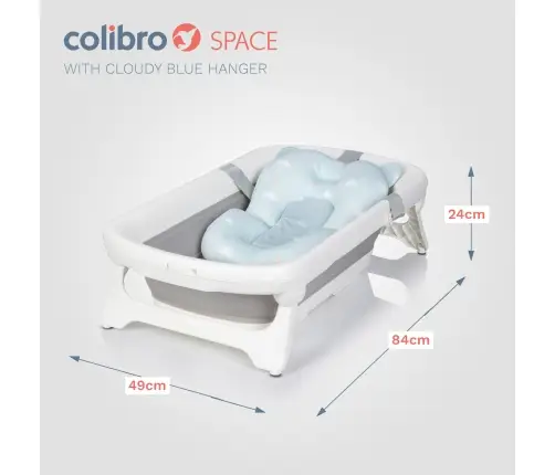 Wanienka dziecięca Colibro Space Cloudy Blue