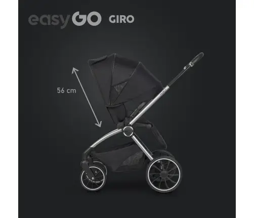 EasyGo Giro Ebony Black Детская коляска 2in1