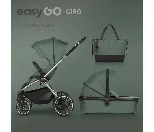 EasyGo Giro Sage Green Детская коляска 2in1
