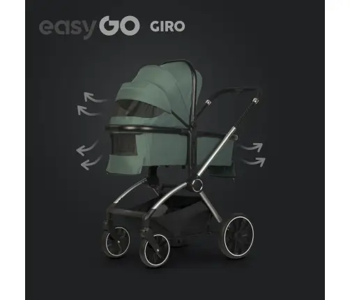 EasyGo Giro Sage Green Детская коляска 2in1