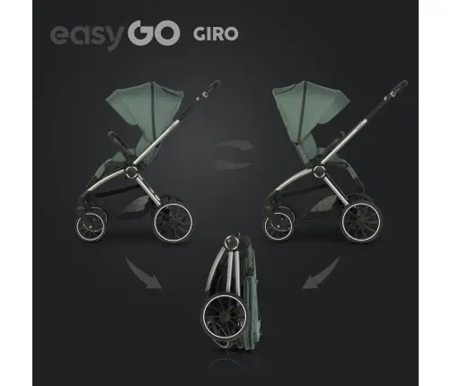 EasyGo Giro Sage Green Детская коляска 2in1
