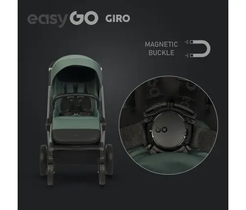 EasyGo Giro Sage Green Детская коляска 2in1