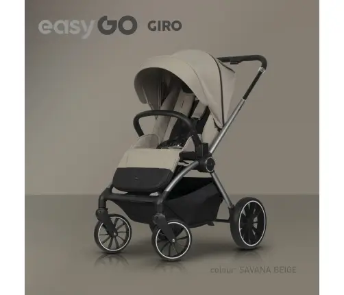 EasyGo Giro Savana Beige Детская коляска 2in1