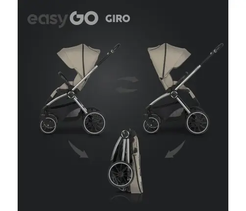EasyGo Giro Savana Beige Детская коляска 2in1