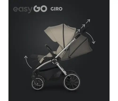 EasyGo Giro Savana Beige Детская коляска 2in1