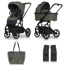 Cavoe Moi XL Moss Bērnu rati 2in1