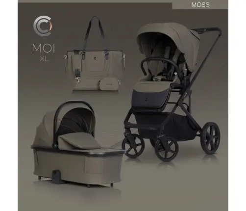 Cavoe Moi XL Moss Lastevanker 2in1