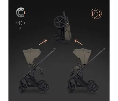 Cavoe Moi XL Moss Lastevanker 2in1