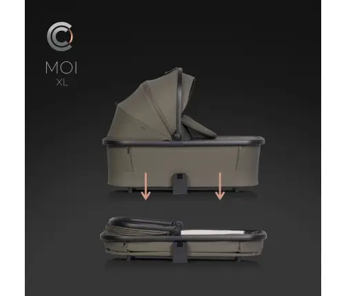 Cavoe Moi XL Moss Lastevanker 2in1