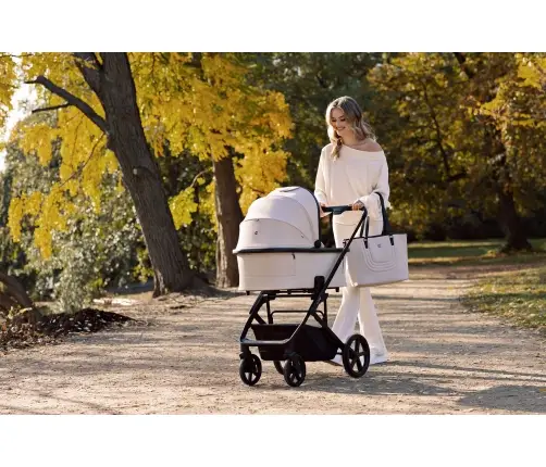 Cavoe Moi XL Ecru 2-in-1 Baby Stroller