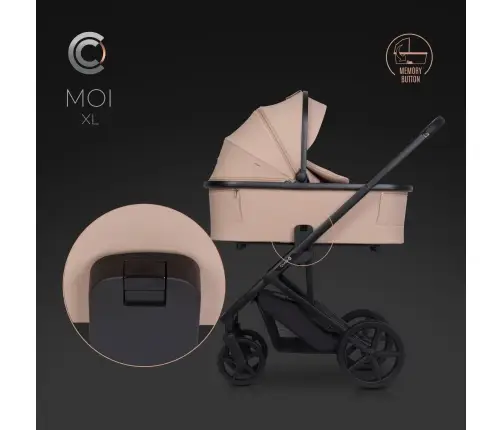 Gondola do wózka dziecięcego Cavoe Moi XL Macaroon